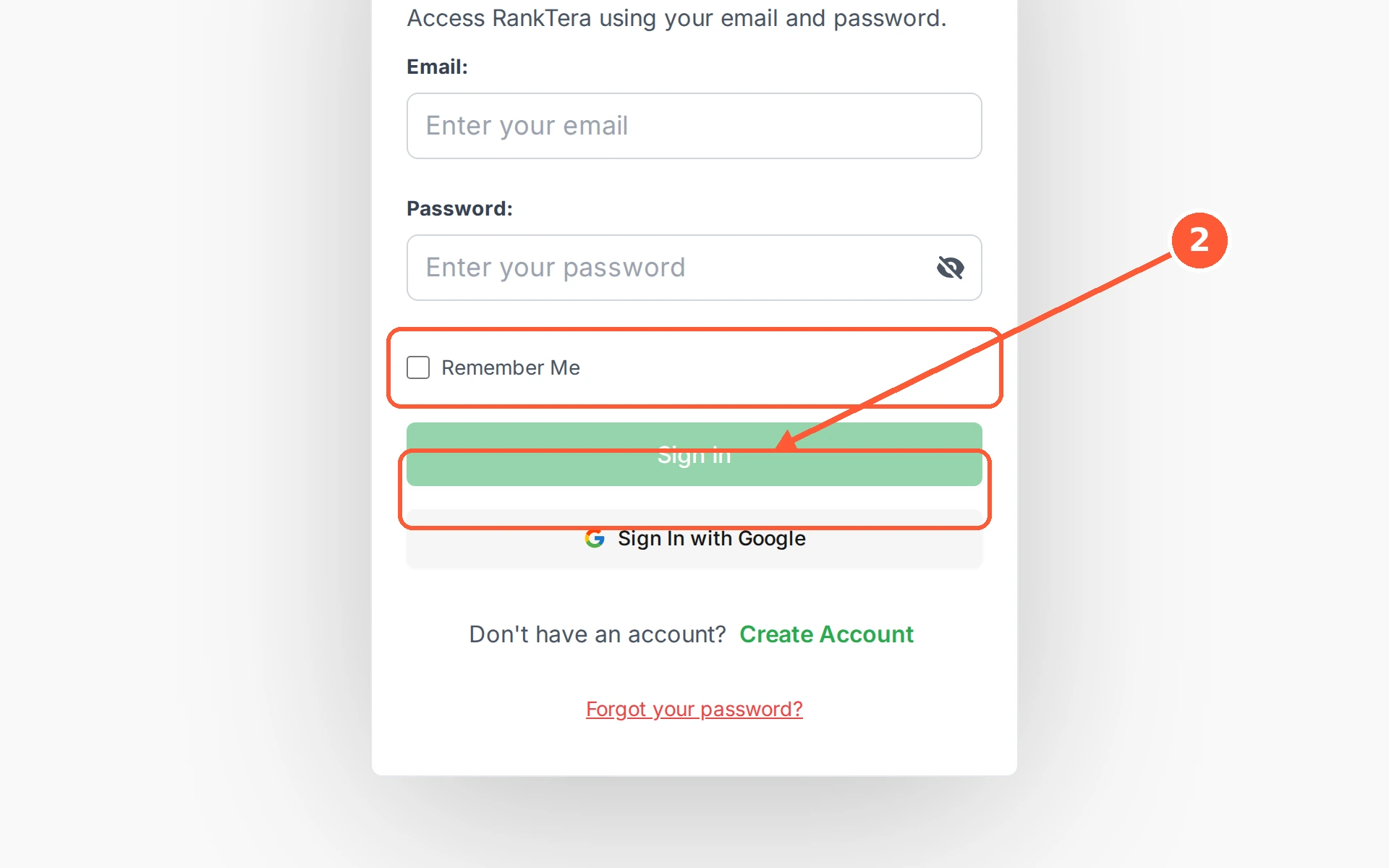 Step 2: Tick Remember Me to stay signed in on this device, then click Sign In.
