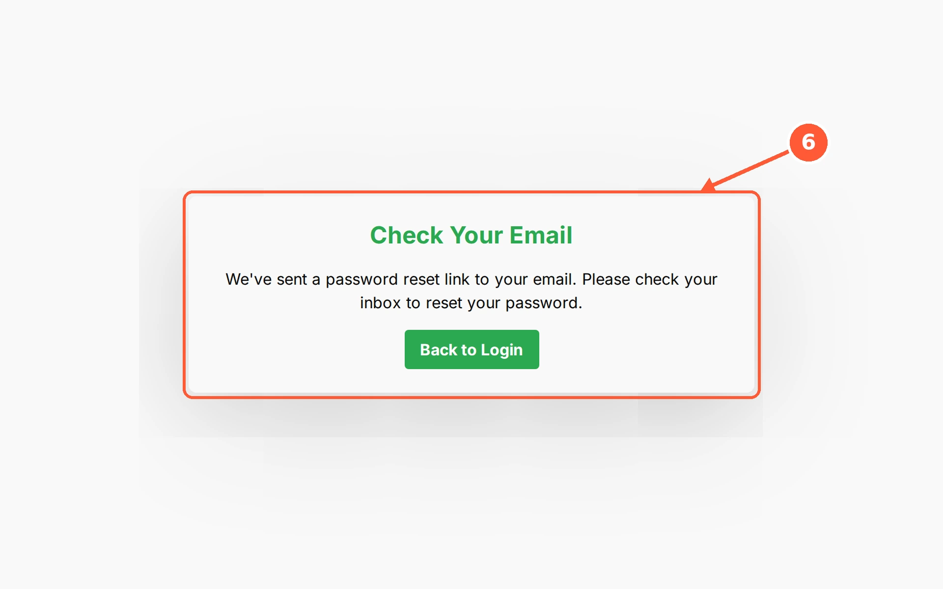 Step 6: Reset links expire. If yours no longer works, ask for a fresh one from the same page.